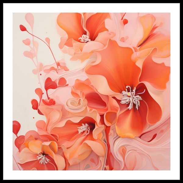 Plakat 50x50cm Płynąca Pasja zdjęcie 3