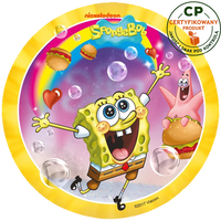 Opłatek na tort Spongebob