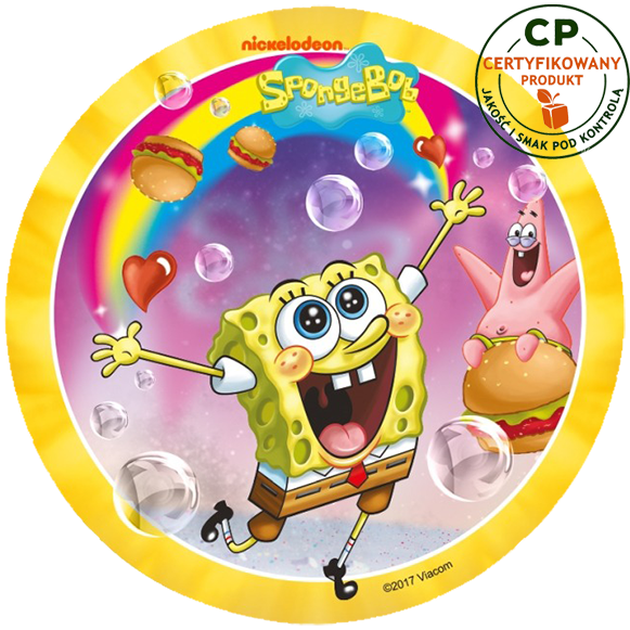 Opłatek na tort Spongebob zdjęcie 1
