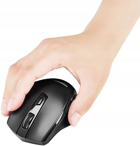 MYSZKA BEZPRZEWODOWA AmazonBasics G6B-BK sensor optyczny zdjęcie 6