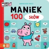 książeczka maniek. 100 słów 0334