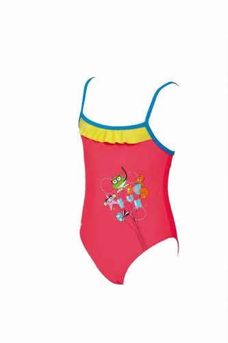 Strój kąpielowy dziewczęcy jednoczęściowy na basen plażę Arena Rouche 110 na Arena.pl