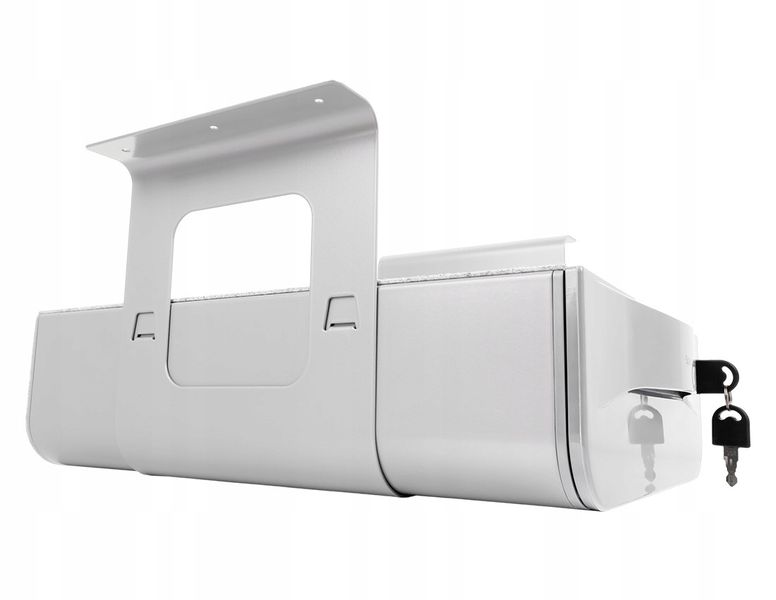 Podblatowa szuflada kontenerek półka pod biurko SPB-121W biały zdjęcie 5