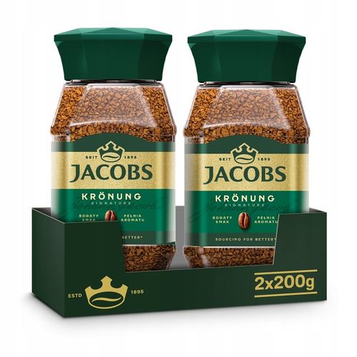 Kawa rozpuszczalna Jacobs Kronung 2x 200 g na Arena.pl
