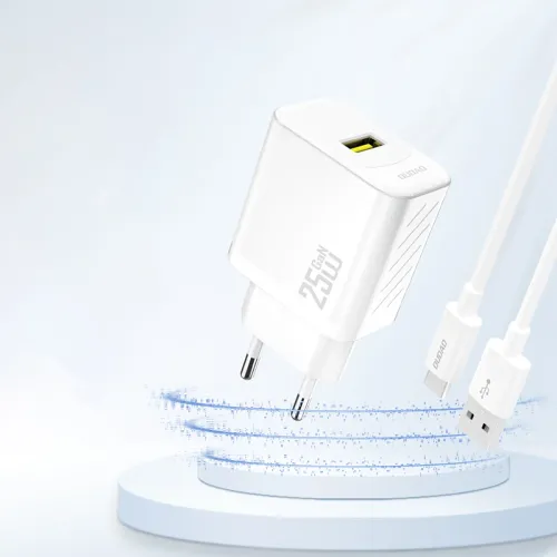 ładowarka sieciowa gan 25w usb-a - biała na Arena.pl