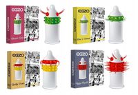 EGZO Prezerwatywy Stymulujące Mix Kolce Wypustki 4szt