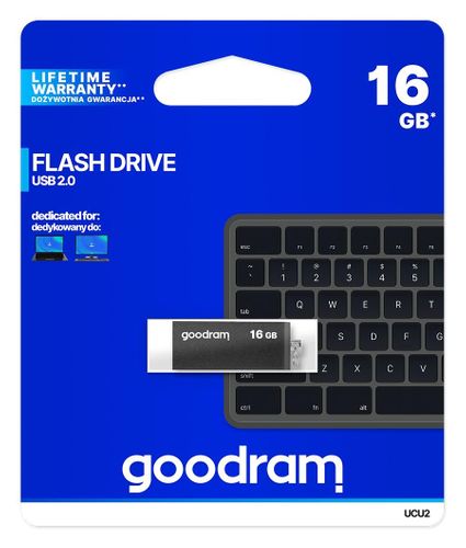 Pendrive GoodRam CUBE 16GB; USB 2.0; kolor czarny na Arena.pl
