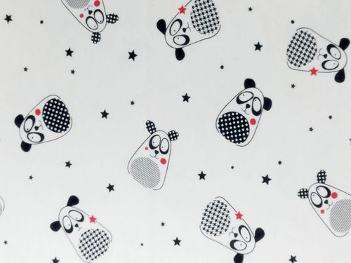 Panda - Interlock - 100% bawełna 160g/m2 na Arena.pl