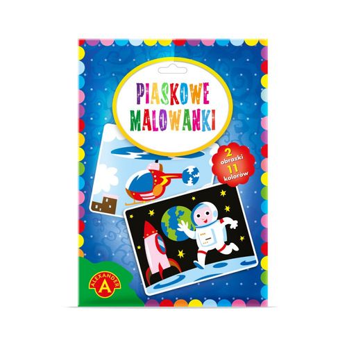 Piaskowe Malowanki Astronauta /Helikopter na Arena.pl