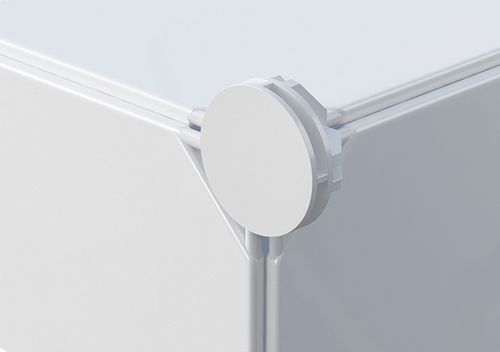 SZAFA MODUŁOWA DLA DZIECI BIAŁA Z MOTYWEM BAJKOWYM DUŻA GARDEROBA 9 PÓŁEK na Arena.pl