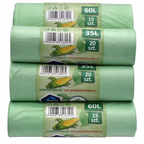 WORKI NA ŚMIECI Zapachowe z Taśmą 60L 10 szt Worki Fresh Pam Folie x5 na Arena.pl