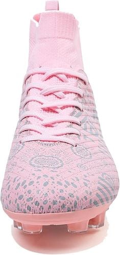 Męskie Buty Piłkarskie Korki z Wysoką Cholewką Różowe 37 EU Treningowe na Arena.pl