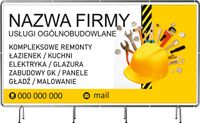 BANER REKLAMOWY 130x80 cm dużo wzorów TYNKI MASZYNOWE WYKOŃCZENIA