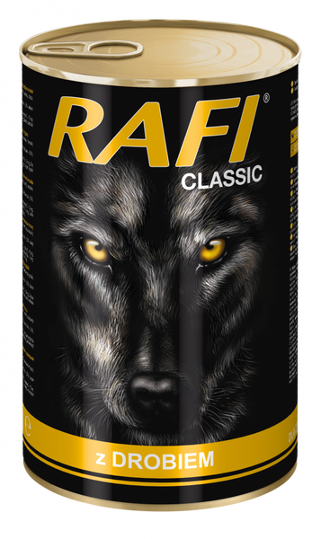Rafi Mokra karma dla psów z drobiem 1240 g zdjęcie 2