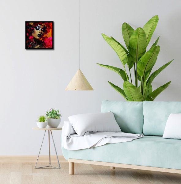 Plakat 30x30cm Kwiecista Diva zdjęcie 4