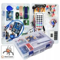 Zestaw XXL do nauki programowania zgodny z Arduino UNO w pudełku + naklejka