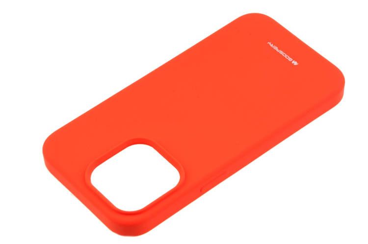 Etui Mercury Goospery Silicone do Apple iPhone 13 Pro czerwony zdjęcie 2