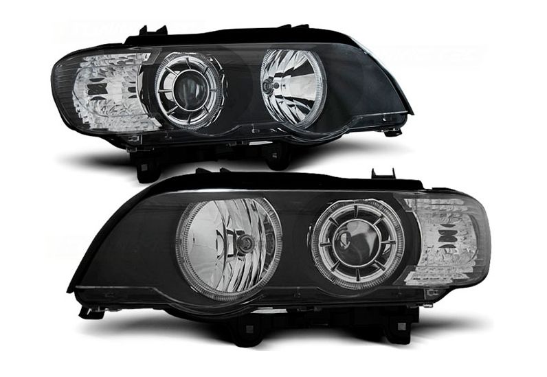 Lampy REFLEKTORY BMW X5 E53 99-03 D2S/H7 XENON LED zdjęcie 1
