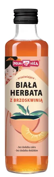 Herbata BiaŁa Z BrzoskwiniĄ 250 ml - Polska RÓŻa zdjęcie 1