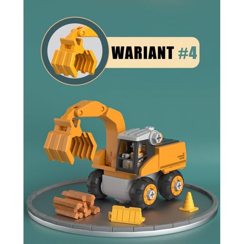 MEGA ZESTAW KLOCKÓW BUDOWLANYCH 5W1 na Arena.pl