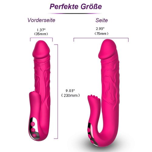 Realistic Tongue Stimulating Dildo Vibrator na Arena.pl