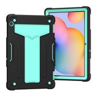 Etui do iPad 10.2" 9 Generacji z Podstawką Wytrzymałe Czarno-zielone