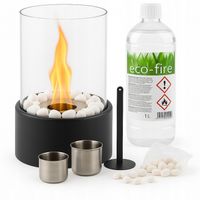 BIOKOMINEK WOLNOSTOJĄCY BIO KOMINEK DO DOMU NA TARAS OGRODOWY 1L BIOPALIWO