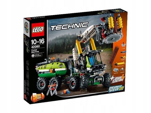 LEGO TECHNIC Maszyna leśna 42080 na Arena.pl