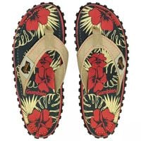 Gumbies japonki Islander DENIM HIBISCUS 41