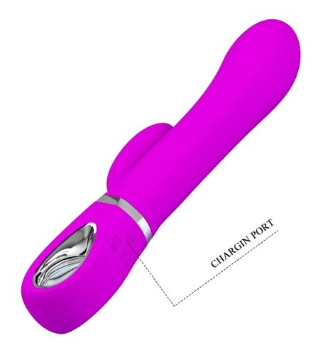 Fioletowy wibrator rotacyjny na Arena.pl