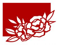 Podkładka serwetka ażur dekor RÓŻA kwiat 30x40