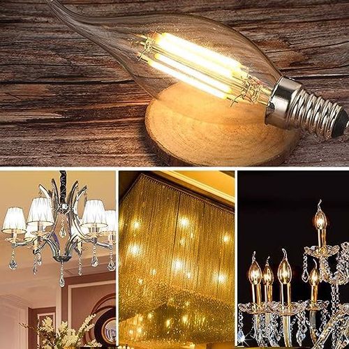 Żarówka w kształcie świecy E14 4W Zestaw 10szt na Arena.pl