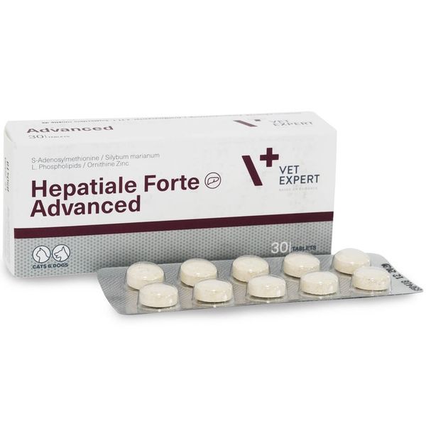 Vetexpert Hepatiale Forte Advanced 30 tabletek zdjęcie 3