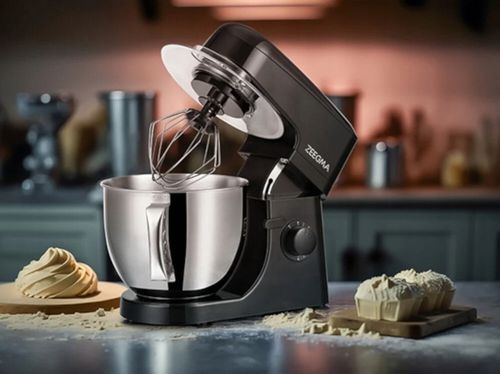 Robot kuchenny planetarny ZEEGMA Planeet Mix 1000W Czarny na Arena.pl