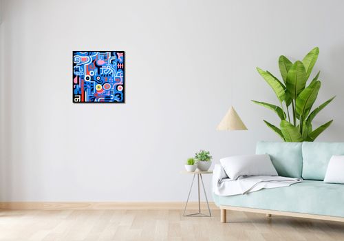 Plakat 50x50cm Rytmiczne Echo na Arena.pl