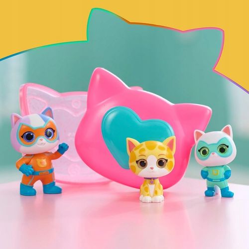 DISNEY JUNIOR SUPER KITTIES MINI FIGURKA NIESPODZIANKA KOTEK 3+ na Arena.pl