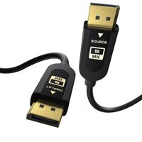 Kabel optyczny DisplayPort 2.1 10m światłowodowy 40Gbps 8K@60Hz 4K@144Hz