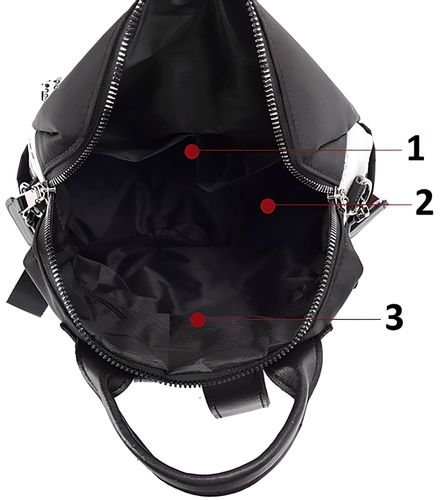 PLECAK DAMSKI MIEJSKI TOREBKA PLECACZEK CZARNY 2W1 na Arena.pl