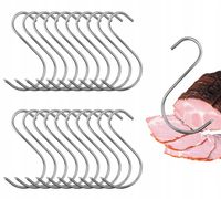 S-413 Haki wędzarnicze 13cm grube wędliniarskie do wędzenia wędlin szynek