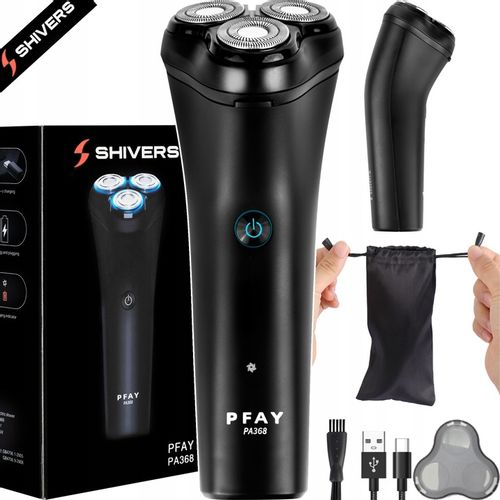 GOLARKA MĘSKA ELEKTRYCZNA MASZYNKA DO GOLENIA AKUMULATOROWA WŁOSÓW BRODY 3D na Arena.pl