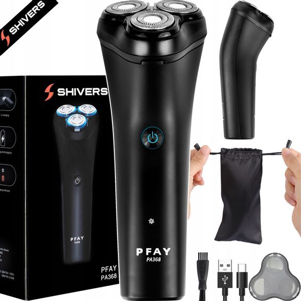 GOLARKA MĘSKA ELEKTRYCZNA MASZYNKA DO GOLENIA AKUMULATOROWA WŁOSÓW BRODY 3D zdjęcie 1