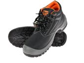 BUTY ROBOCZE OCHRONNE SKÓRZANE GEKO G90513 ROZMIAR 43 WYSOKIE