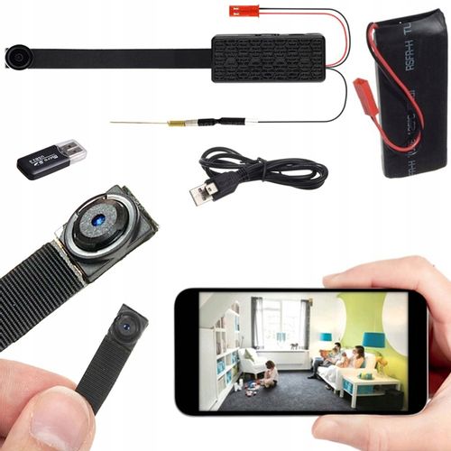 MINI KAMERKA WiFi ANDROID iOS REAGUJĄCA NA RUCH na Arena.pl