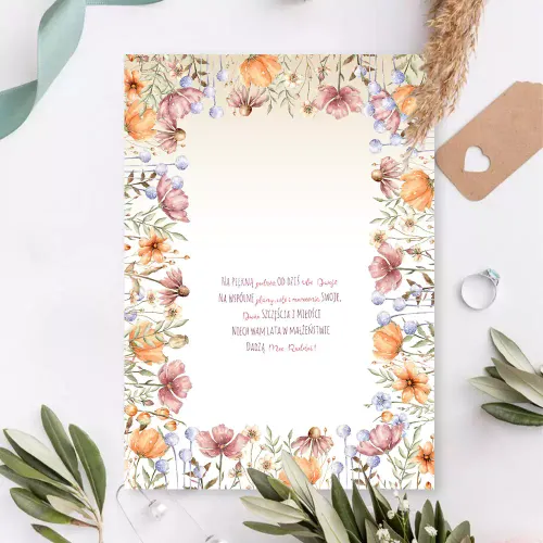 Karnet A5 Ślubny, Sesja na Arena.pl