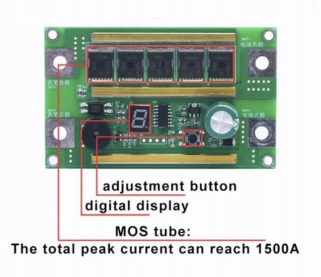 Zgrzewarka punktowa spawarka do ogniw 18650 DIY zdjęcie 6