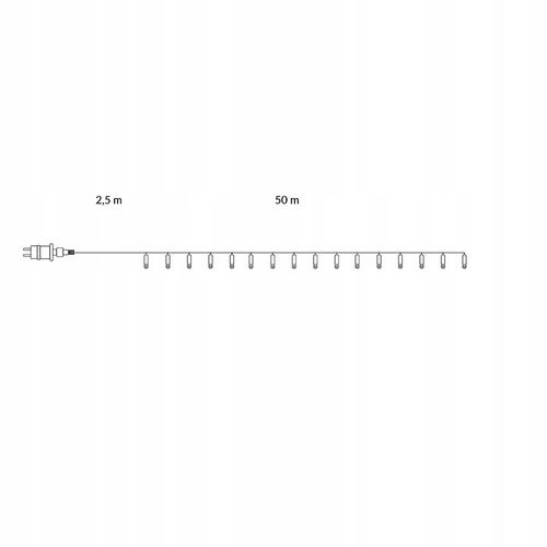 LAMPKI NA CHOINKĘ 1000 LED BIAŁE ZIMNE ZEWNĘTRZNE CHOINKOWE 50m PROGRAMATOR na Arena.pl