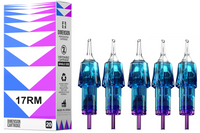 Kartridże Igły do Tatuażu CNC komplet 5szt 17RM Dimension Tattoo Needle