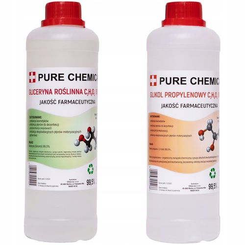Gliceryna + Glikol JAKOŚĆ FARMECEUTYCZNA GLIKOL I GLICERYNA ~2,3 kg 2L na Arena.pl