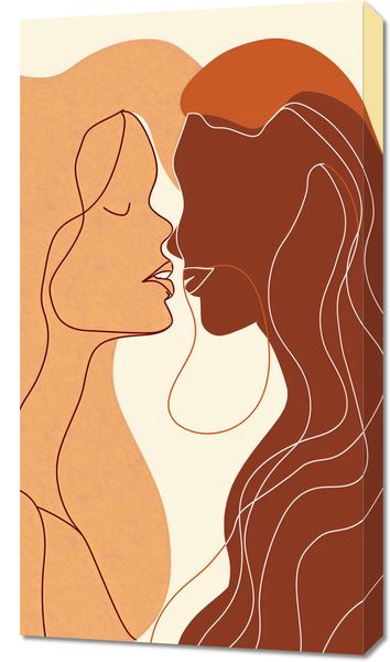 Obraz 50x90cm Zmysłowość Syntez zdjęcie 1
