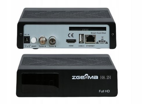 ZGEMMA H8.2H ENIGMA2 Cccam Iptv Oscam SAT + DVB-T2 HEVC na Arena.pl